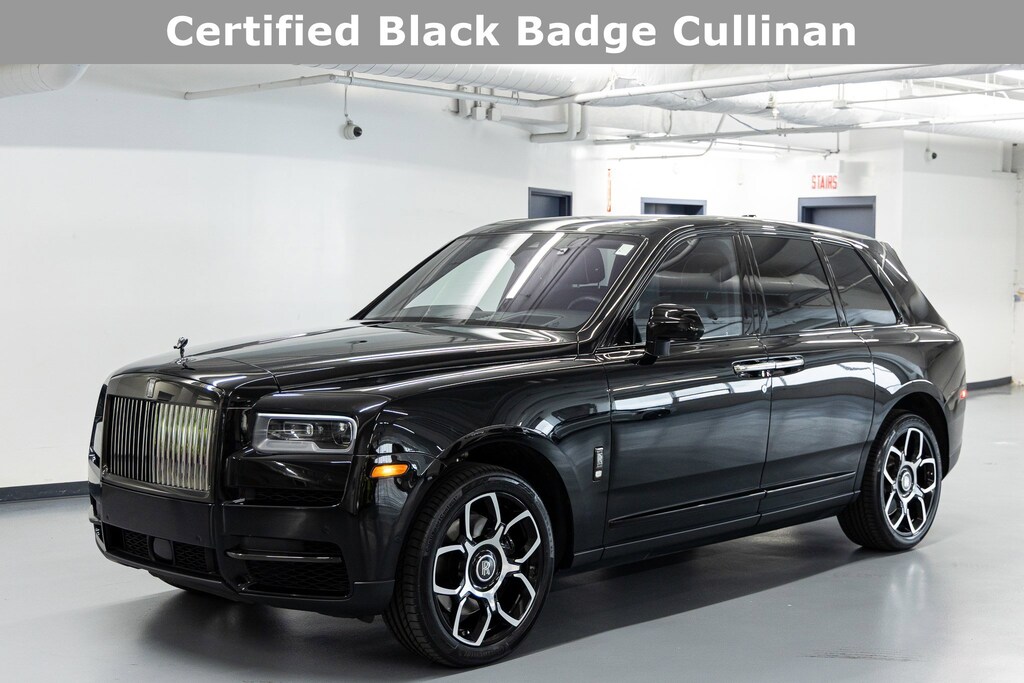 Certified 2024 Rolls-Royce Cullinan Black Badge SUV