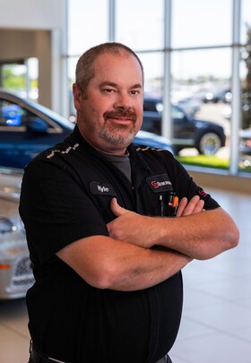 Staff member Kyle Eckert from 7165626aa5d0