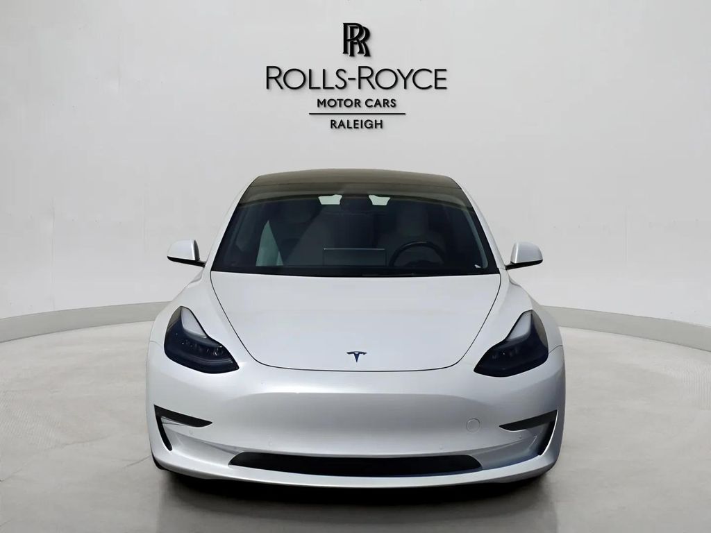 Used 2022 Tesla Model 3 Base with VIN 5YJ3E1EA7NF198431 for sale in Raleigh, NC