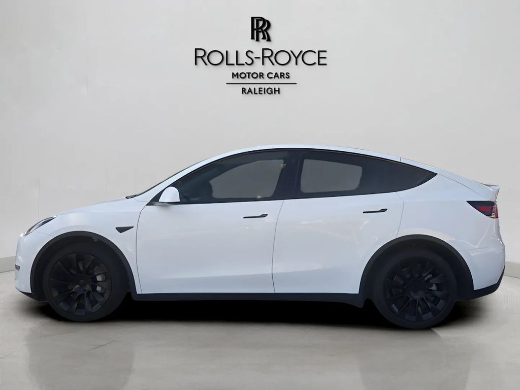 Used 2022 Tesla Model Y Long Range with VIN 7SAYGDEE8NF324075 for sale in Raleigh, NC