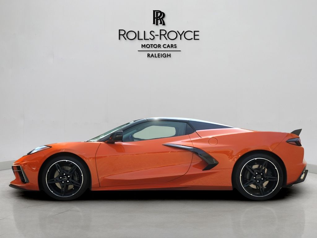 Used 2021 Chevrolet Corvette 3LT with VIN 1G1YC3D49M5113942 for sale in Raleigh, NC