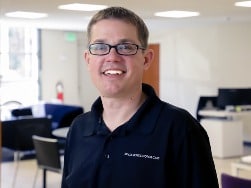 Staff member Chris Freer from 940fec2d582f