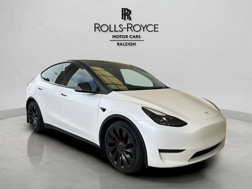 Used 2022 Tesla Model Y Performance with VIN 7SAYGDEFXNF522844 for sale in Raleigh, NC