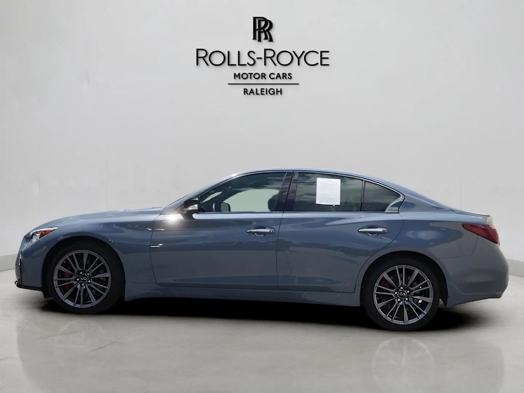 Used 2023 INFINITI Q50 RED SPORT with VIN JN1FV7DR5PM590747 for sale in Raleigh, NC