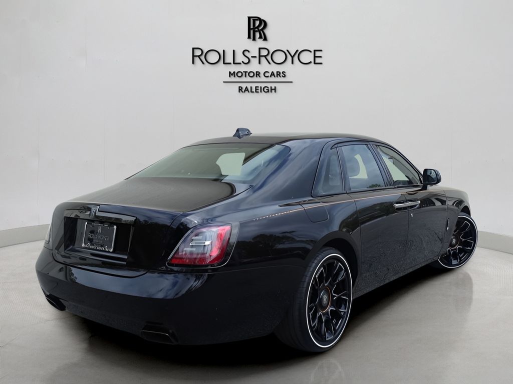 Certified 2024 Rolls-Royce Ghost Black Badge with VIN SCATD6C0XRU221330 for sale in Raleigh, NC