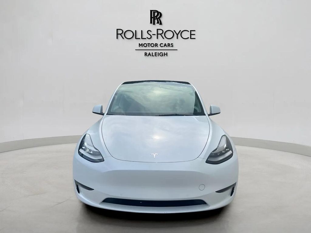 Used 2022 Tesla Model Y Long Range with VIN 7SAYGDEE2NF356097 for sale in Raleigh, NC