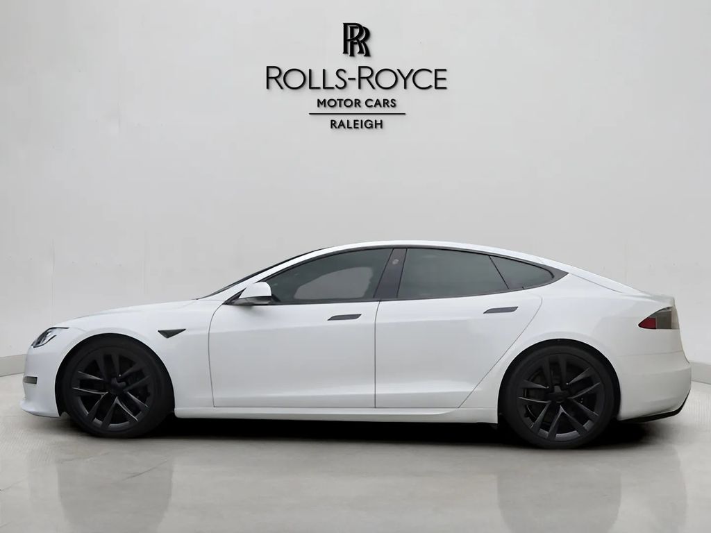 Used 2022 Tesla Model S Base with VIN 5YJSA1E54NF470136 for sale in Raleigh, NC