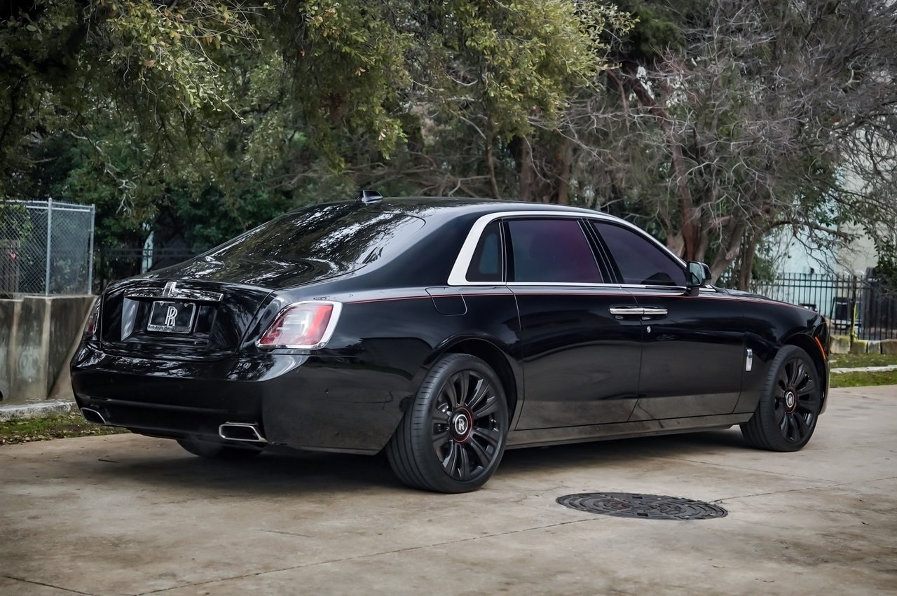 Certified 2022 Rolls-Royce Ghost Base with VIN SCATV2C0XNU214135 for sale in Austin, TX