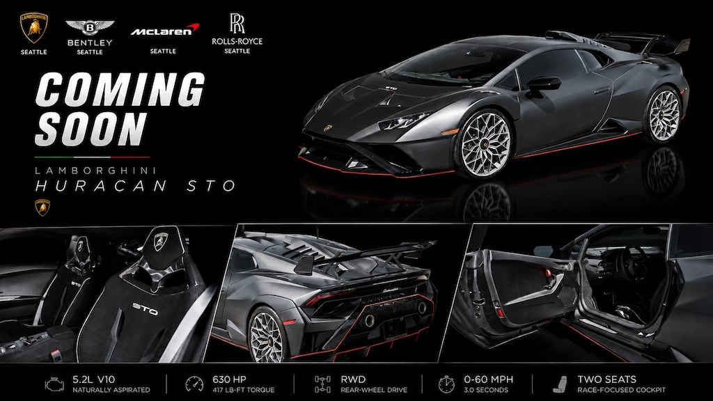 Used 2023 Lamborghini Huracan STO Coupe
