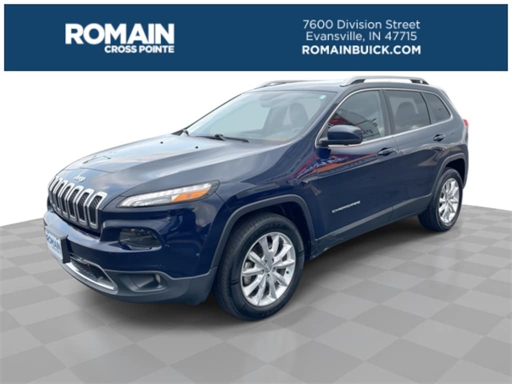 Used 2015 Jeep Cherokee Limited 4x4 SUV