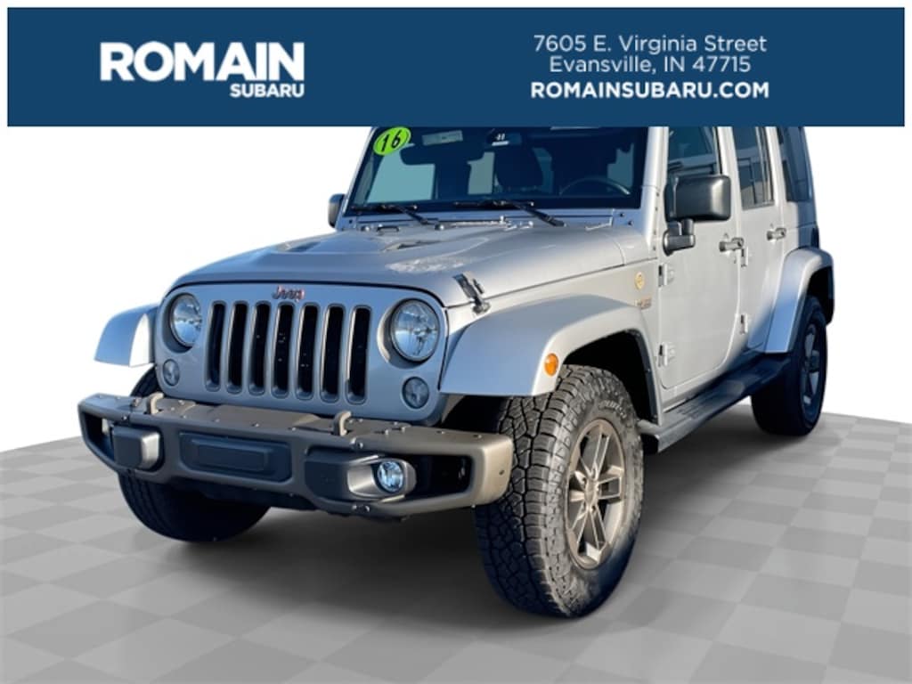 Used 2016 Jeep Wrangler JK Unlimited Sahara 4x4 SUV