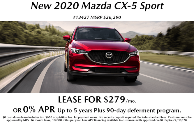 New 2020 CX-5 Sport New 2020 CX-5 Sport
