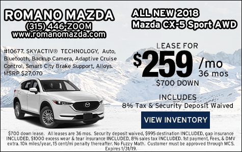 New 2018 Mazda Cx 5 Lease Special