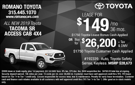 Toyota Lease Deals >> New Toyota Lease Deals Specials Offers Near Me Syracuse Ny Romano Toyota Lease Deals >> New Toyota Lease Deals Specials Offers Near Me Syracuse Ny Romano