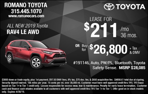 New 2024 Toyota Rav4 Le Leases