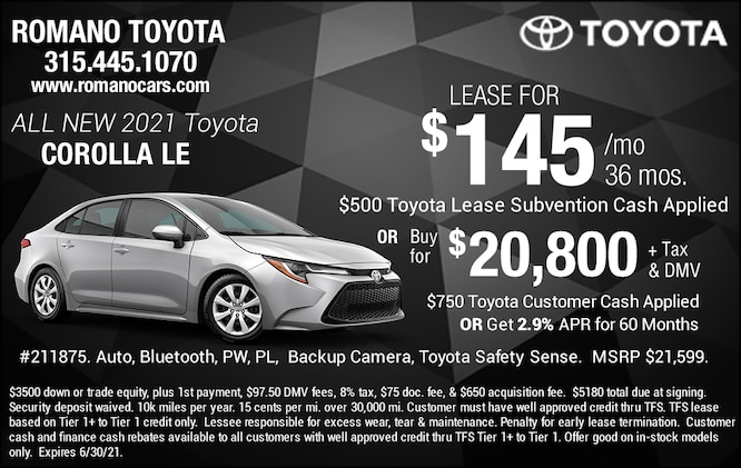 East Syracuse Ny Toyota Special Offers Service Coupons