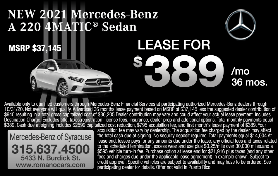New 2021 Mercedes-Benz A 220 4MATIC Sedan New 2021 Mercedes-Benz A 220 4MATIC Sedan