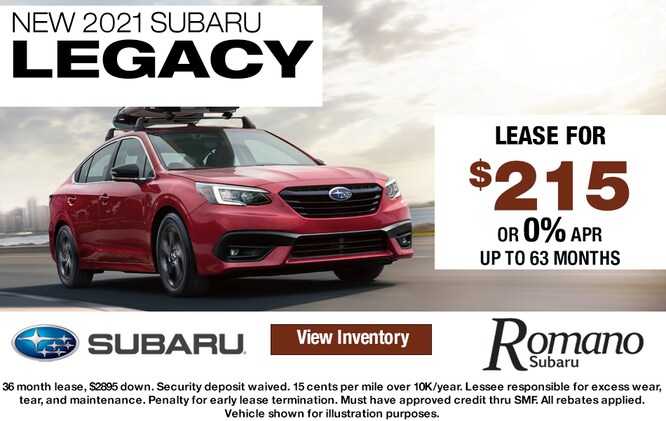 New 2021 Subaru Legacy
