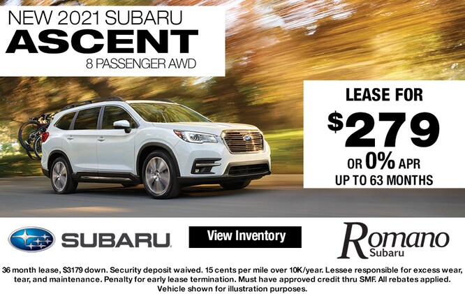 New 2021 Subaru Ascent