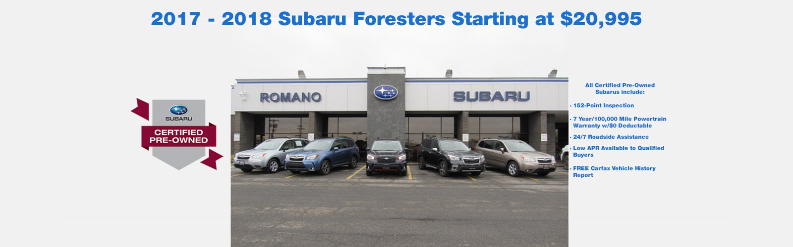 Subaru Dealer New & Used Cars Syracuse NY Romano Subaru