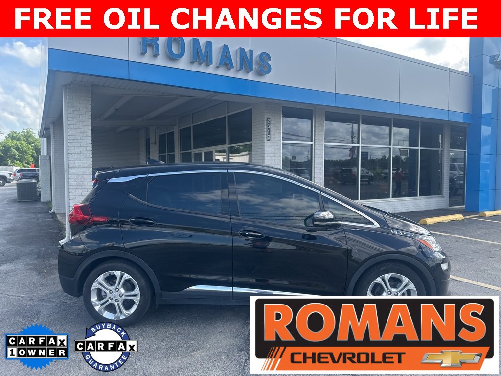 Used 2021 Chevrolet Bolt EV LT with VIN 1G1FY6S07M4112028 for sale in Independence, KS