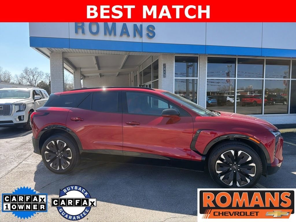 Used 2024 Chevrolet Blazer EV RS with VIN 3GNKDCRJ1RS122678 for sale in Independence, KS