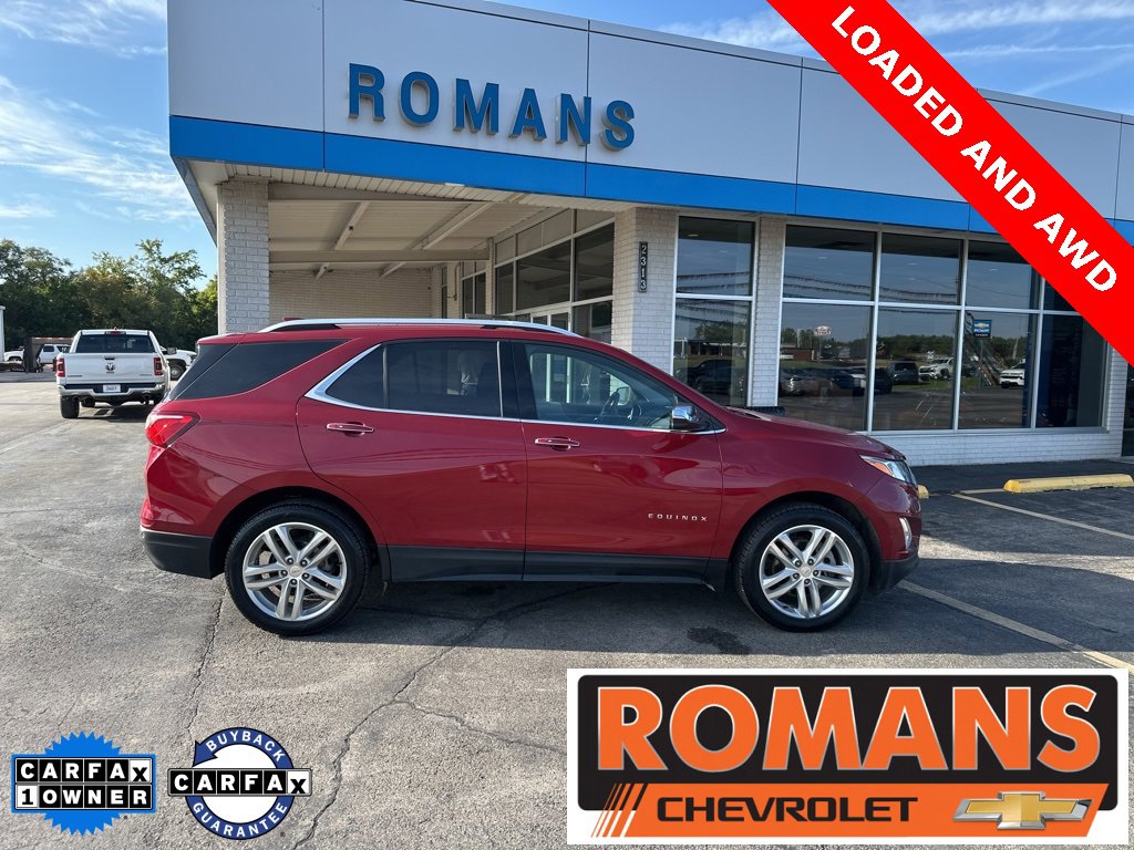 Used 2019 Chevrolet Equinox Premier with VIN 2GNAXYEX1K6272725 for sale in Independence, KS