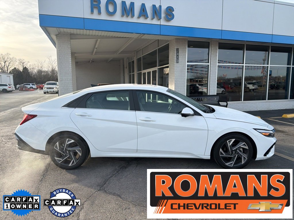 Used 2024 Hyundai Elantra Limited with VIN KMHLP4DG9RU650812 for sale in Independence, KS