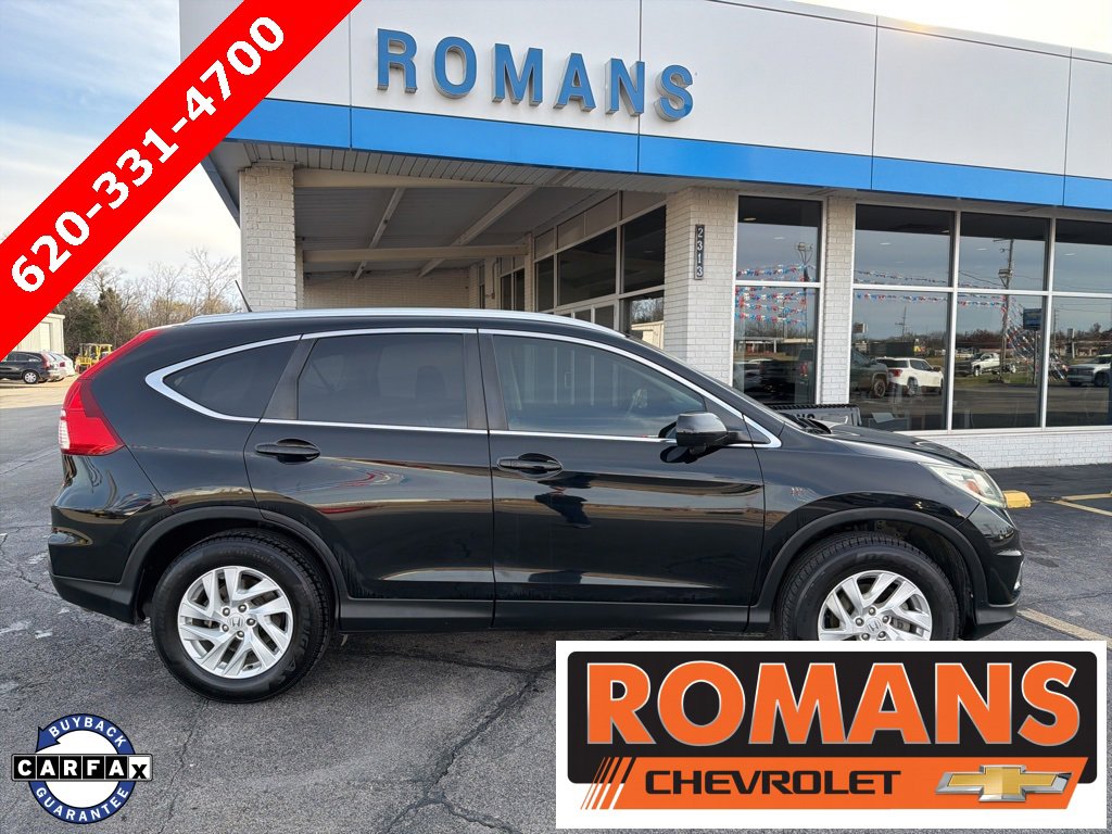 Used 2016 Honda CR-V EX-L with VIN 2HKRM4H77GH686801 for sale in Independence, KS