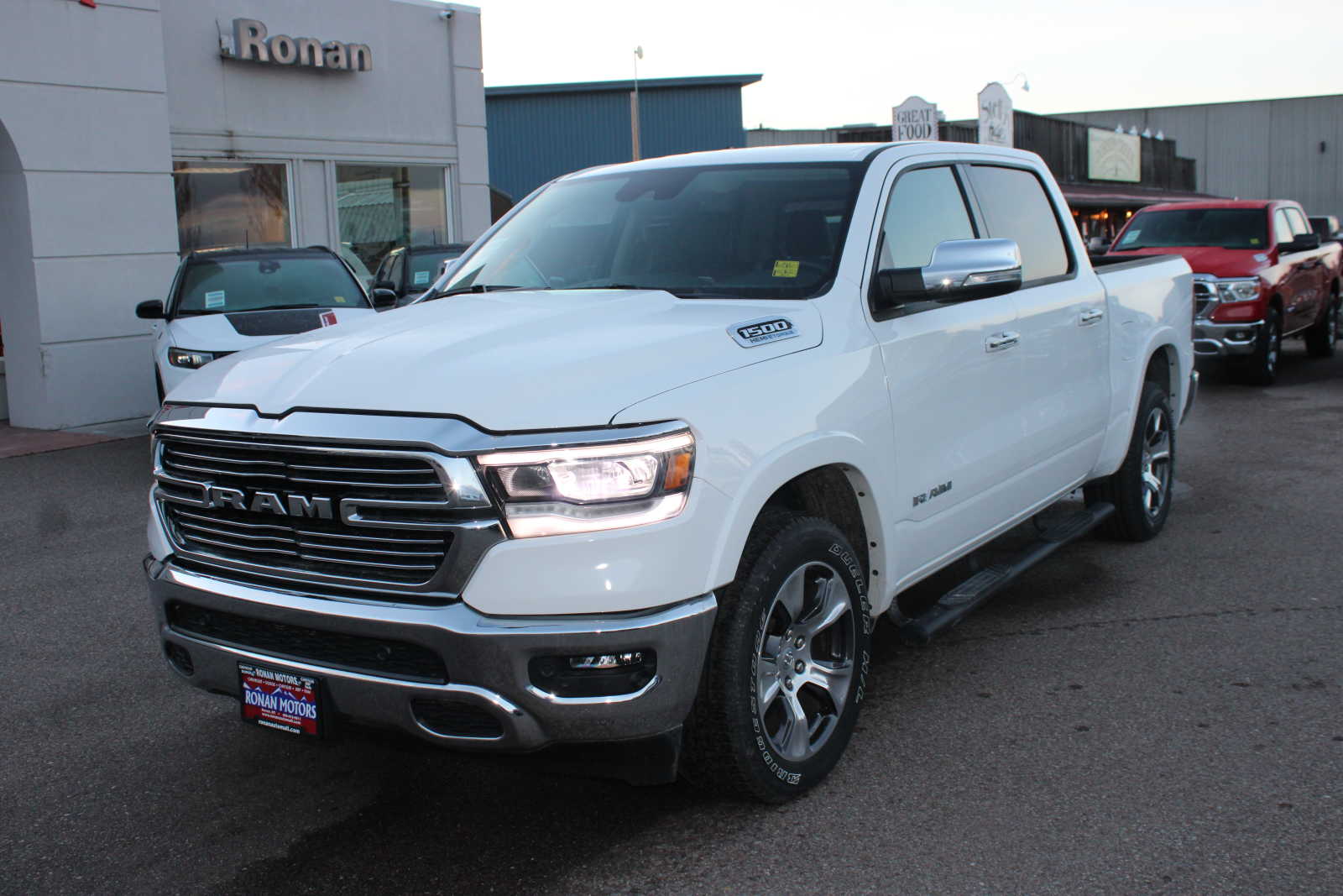 Used 2022 RAM Ram 1500 Pickup Laramie with VIN 1C6SRFJT1NN384141 for sale in Ronan, MT