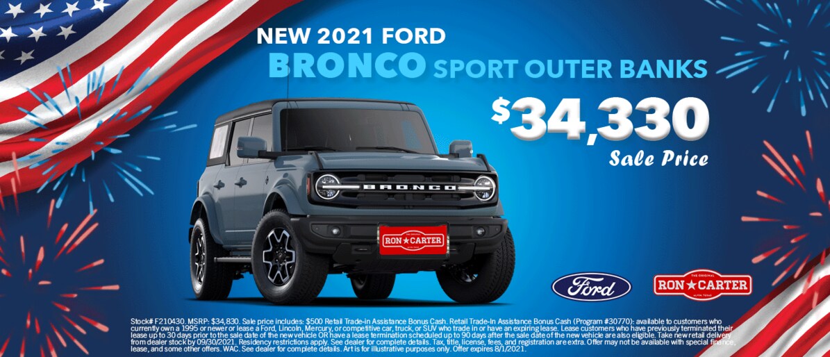 Ron Carter Ford New and Used Ford Dealership in Alvin, TX