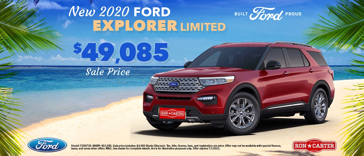 Ron Carter Ford New and Used Ford Dealership in Alvin, TX