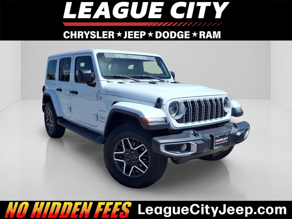 Used 2024 Jeep Wrangler 4-Door Sahara SUV