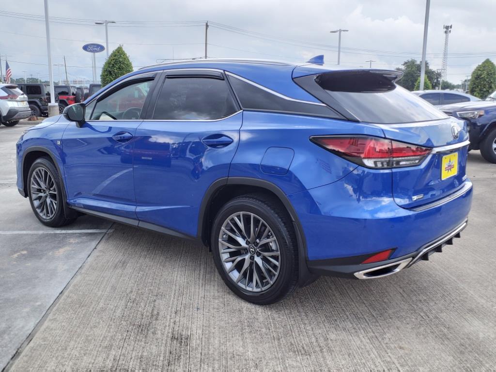 Used 2022 Lexus RX 350 F SPORT with VIN 2T2YZMDA2NC329410 for sale in Dickinson, TX