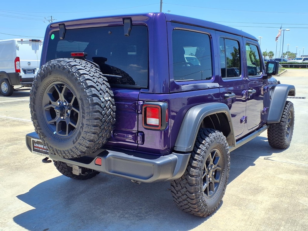 New 2026 Jeep Wrangler 4-Door Willys Sport Utility