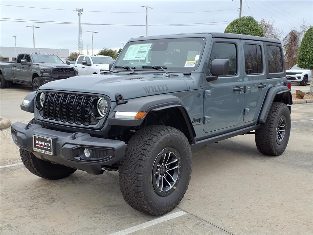 New 2026 Jeep Wrangler 4-Door Willys Sport Utility