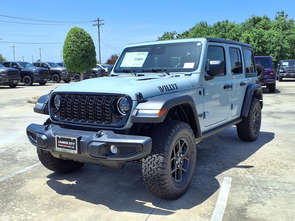 New 2026 Jeep Wrangler 4-Door Willys Sport Utility