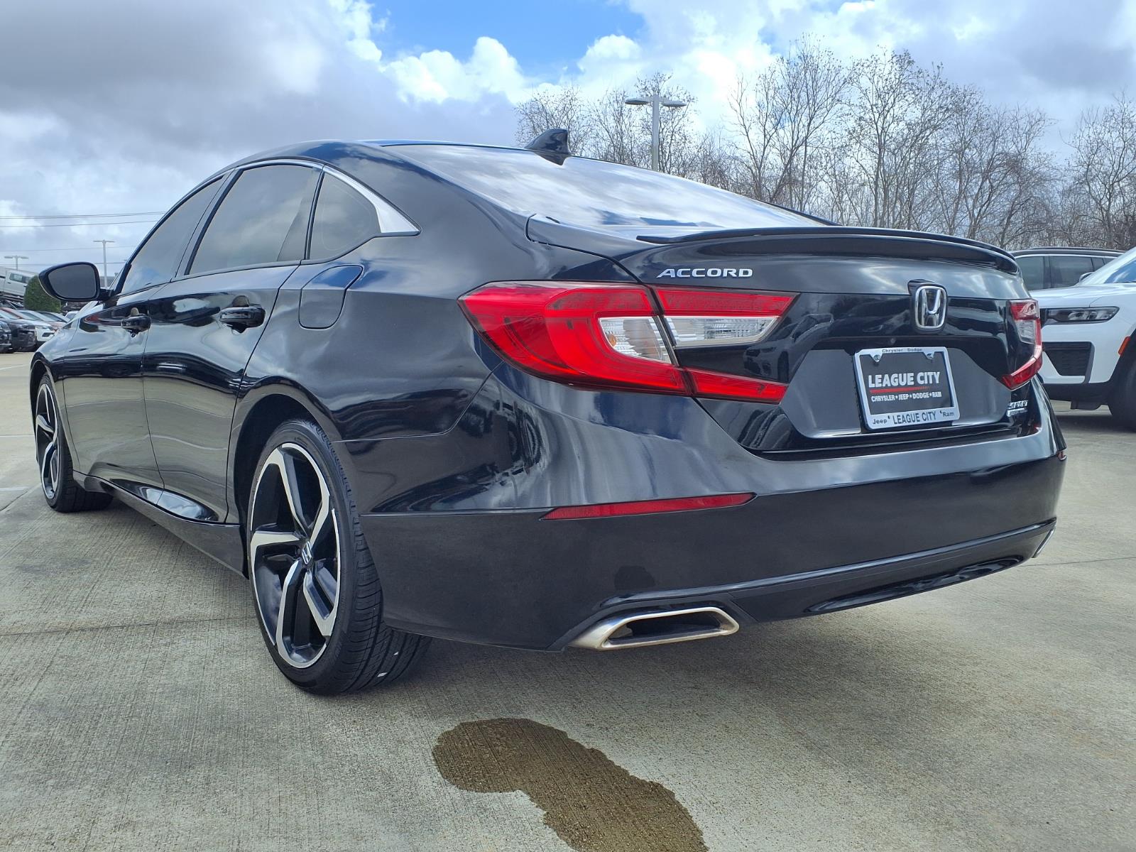 Used 2021 Honda Accord Sport SE with VIN 1HGCV1F48MA101691 for sale in Dickinson, TX