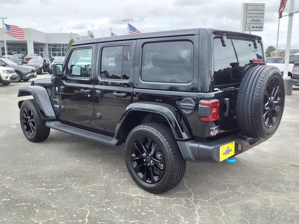 Used 2024 Jeep Wrangler 4xe Sahara 4XE with VIN 1C4RJXP62RW189073 for sale in Dickinson, TX