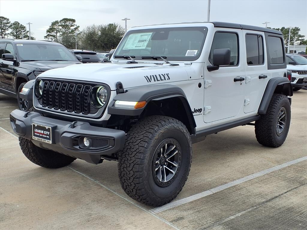 New 2026 Jeep Wrangler 4-Door Willys Sport Utility