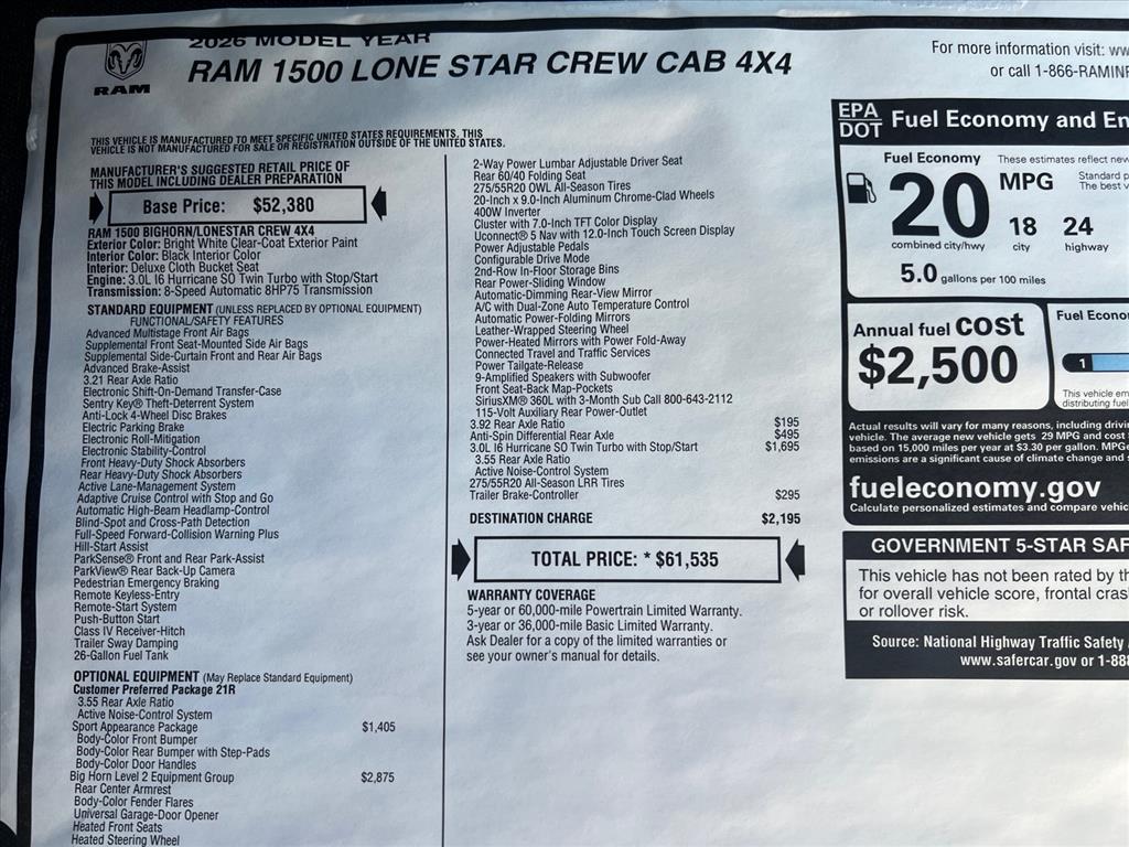 2026 RAM 1500 Big Horn/Lone Star - Photo 39
