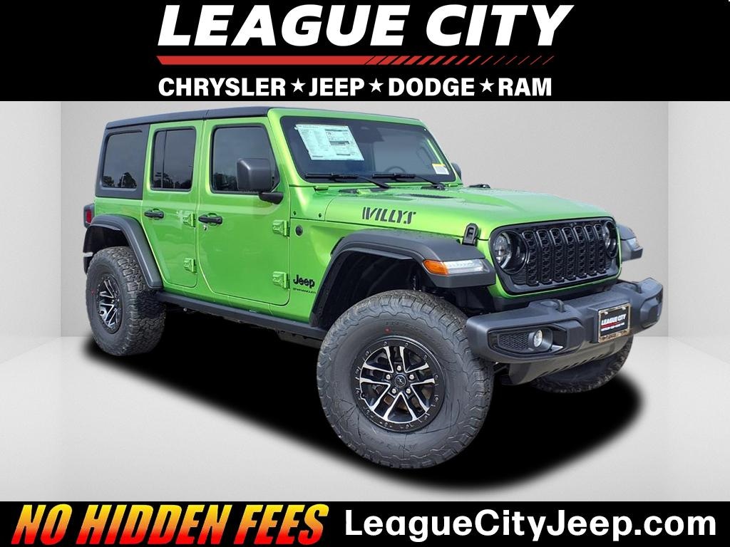 New 2026 Jeep Wrangler 4-Door Willys Sport Utility