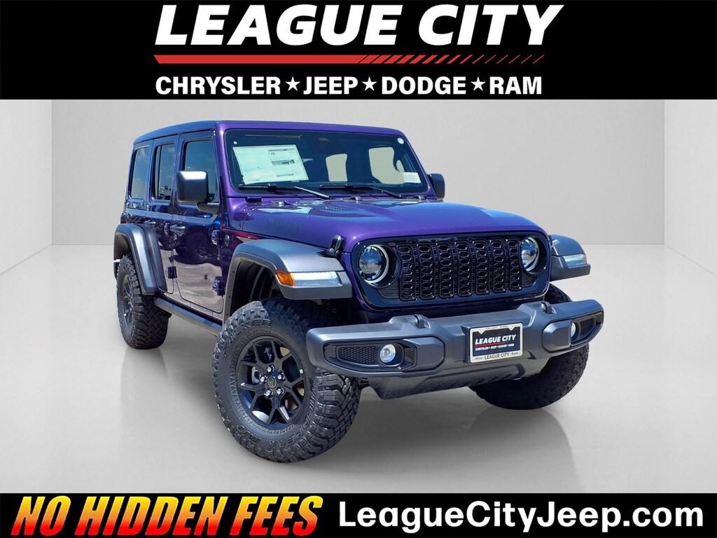 New 2026 Jeep Wrangler 4-Door Willys Sport Utility