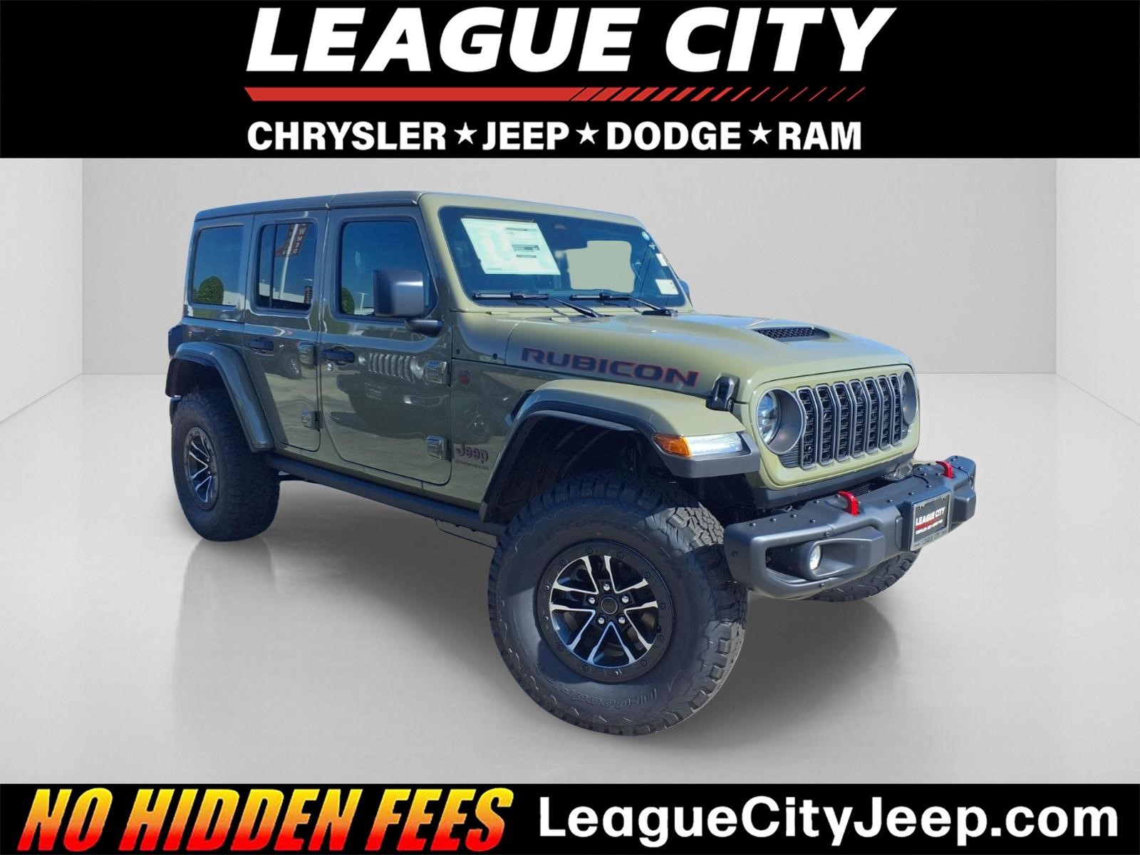 New 2027 Jeep Wrangler 4-Door Rubicon X Sport Utility