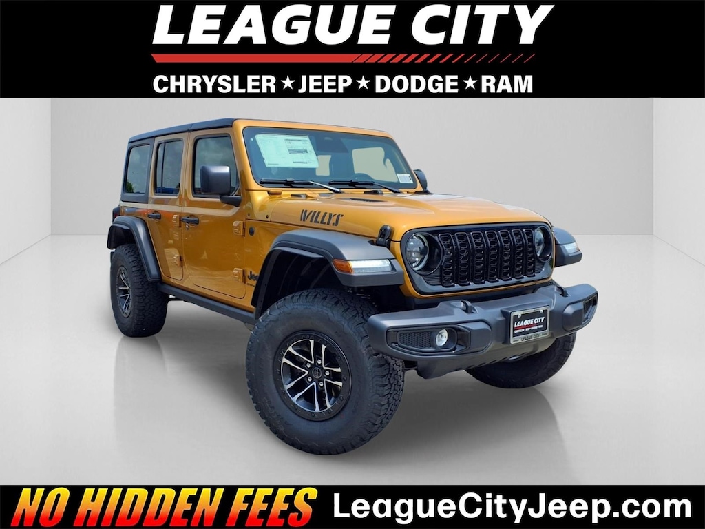 New 2026 Jeep Wrangler 4-Door Willys Sport Utility