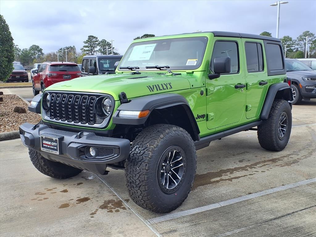 New 2026 Jeep Wrangler 4-Door Willys Sport Utility
