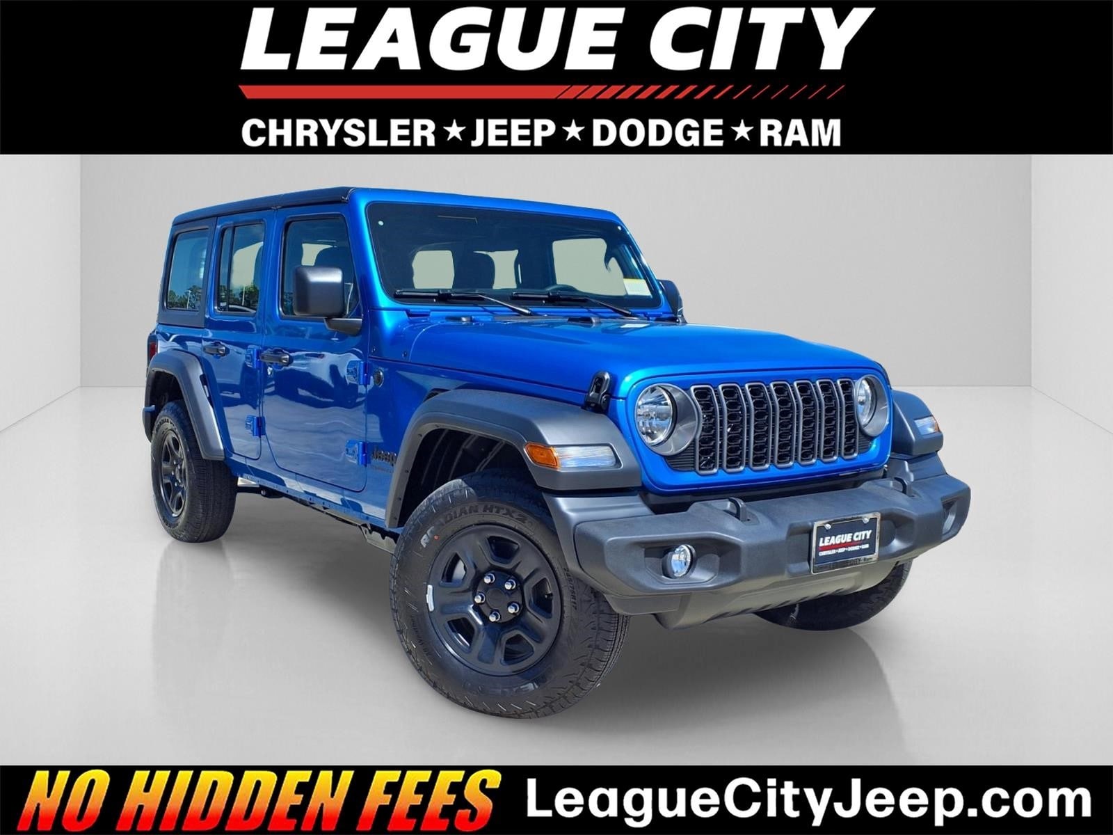 New 2026 Jeep Wrangler 4-Door Sport