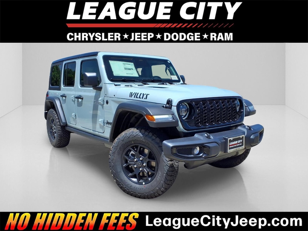New 2026 Jeep Wrangler 4-Door Willys Sport Utility