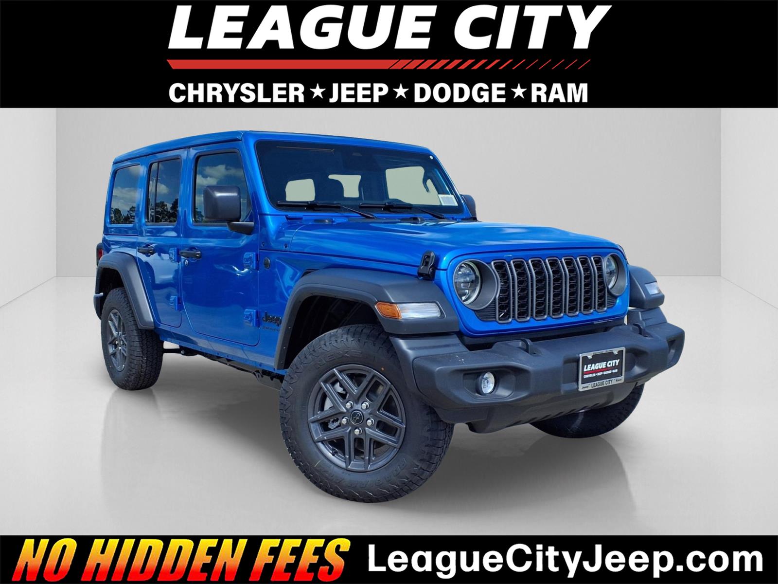 New 2026 Jeep Wrangler 4-Door Sport