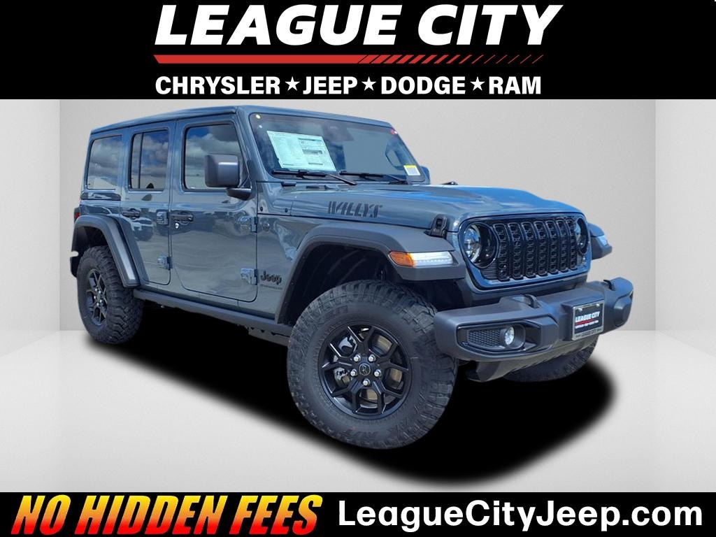 New 2026 Jeep Wrangler 4-Door Willys Sport Utility